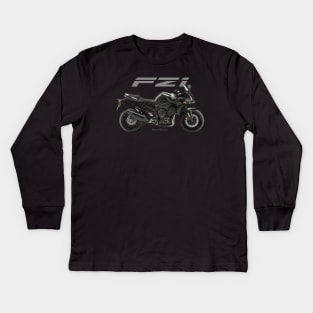 Yamaha FZ1 black, s Kids Long Sleeve T-Shirt